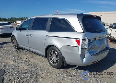 2013 Honda Odyssey Ex-L from USA, damaged, VIN 5FNRL5H66DB052714